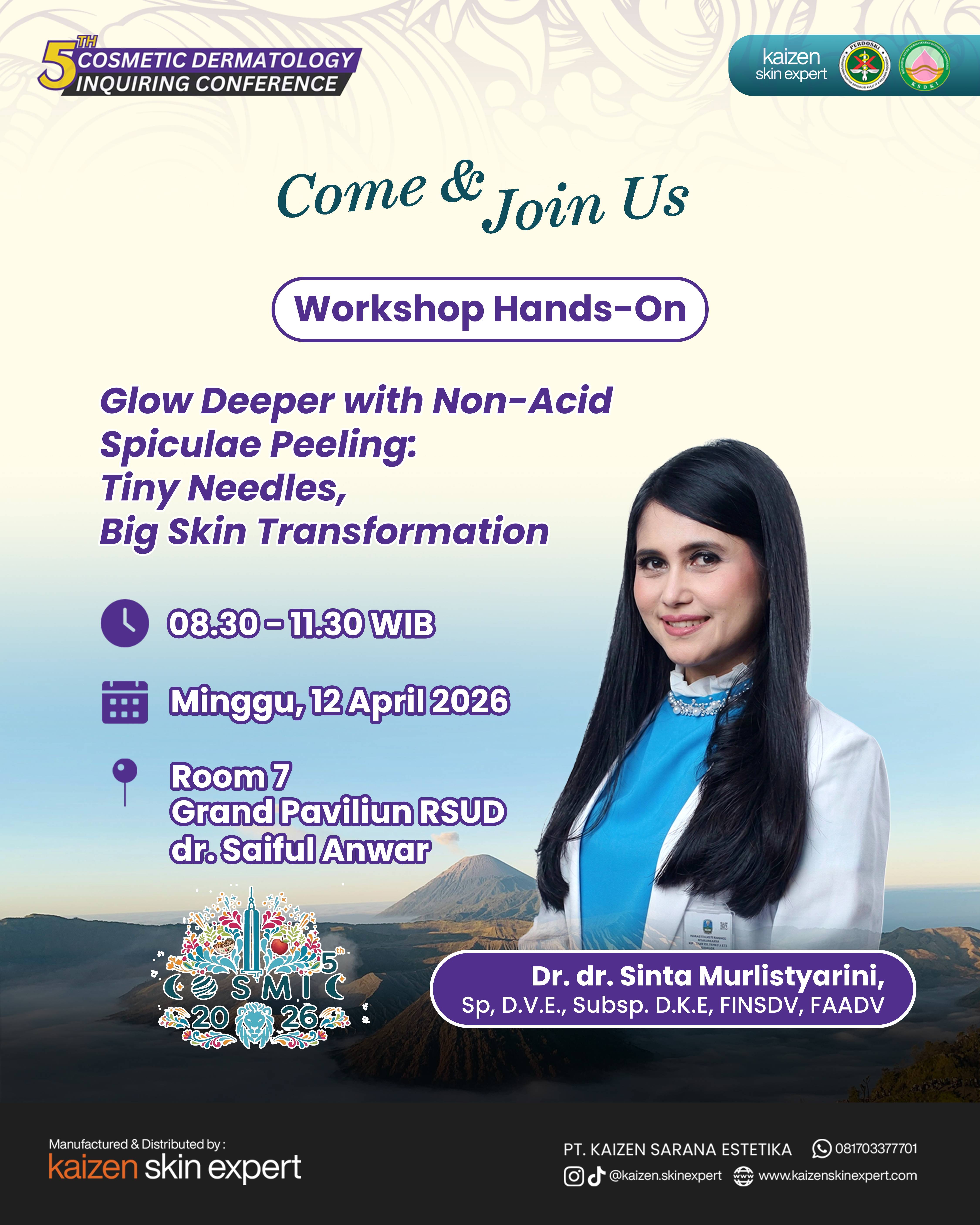 Workshop Hands-On Cosmic 2026